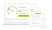 Preview of the test result of the Vitamin D Test from Cerascreen