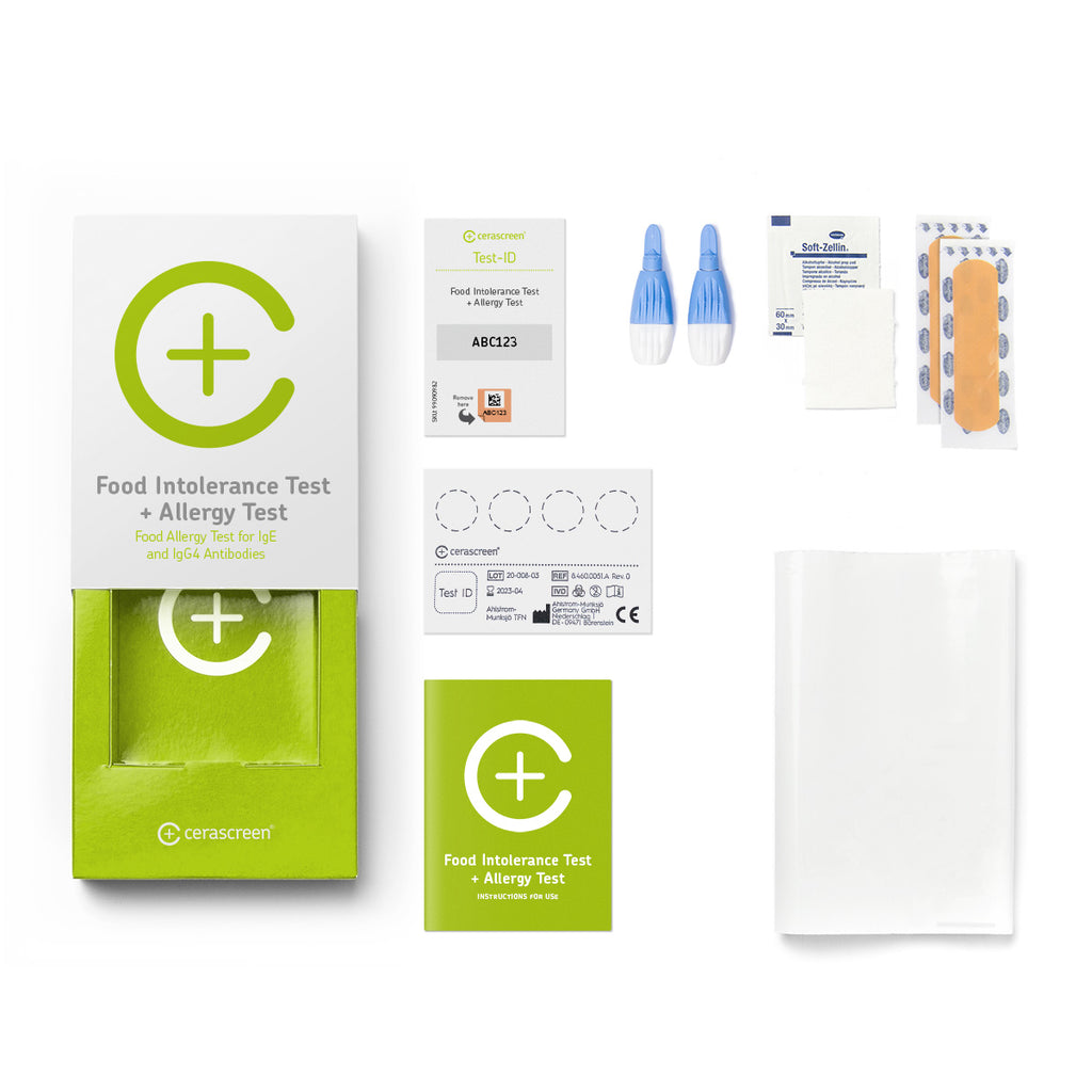 Food Intolerance Test & Food Allergy Test Kit cerascreen®