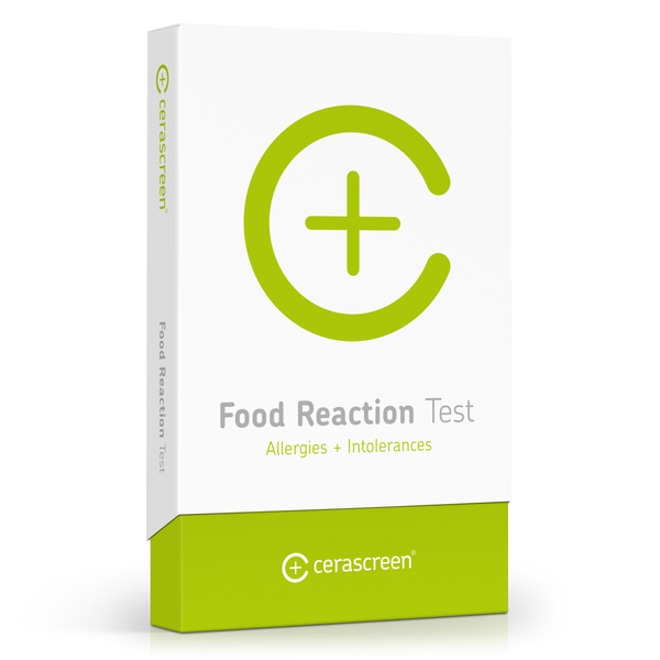 Packaging of the Food Reaction Test from Cerascreen        