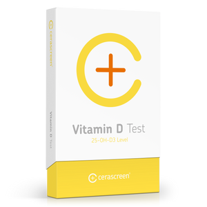Packaging of the Vitamin D Test from Cerascreen        
