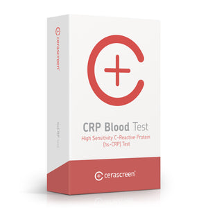 Packaging of the CRP Blood Test from Cerascreen