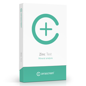 Packaging of the Zinc Test from Cerascreen