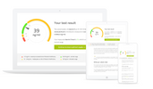 Preview of the test result of the Vitamin D Test - 4 Pack from Cerascreen