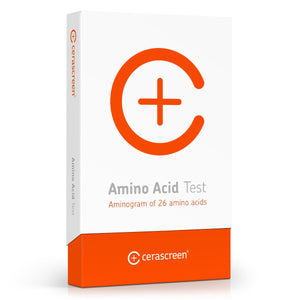 Packaging of the Amino Acid Test from Cerascreen        