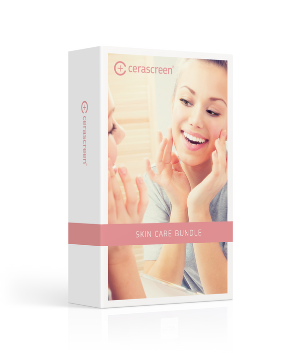 Packaging of the Skin Care Bundle from Cerascreen        