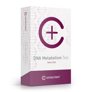 Packaging of the DNA Metabolism Test from Cerascreen        