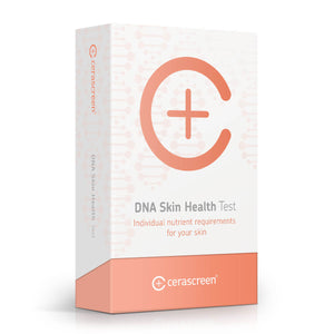 Packaging of the DNA Skin Test from Cerascreen        