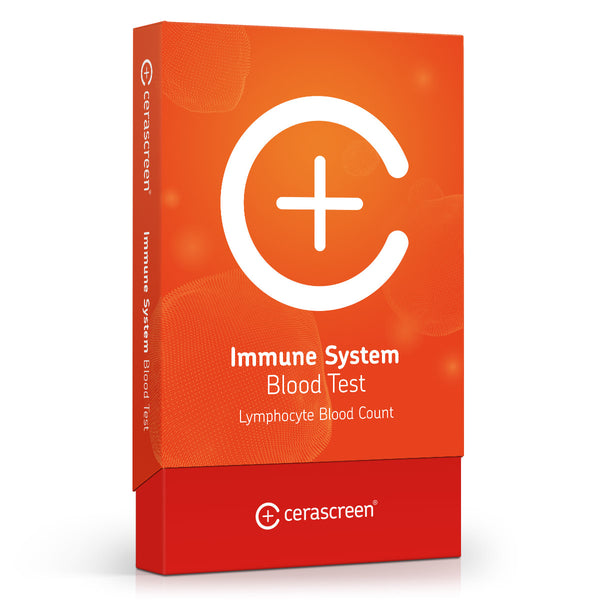 Packaging of the Immune System Test from Cerascreen