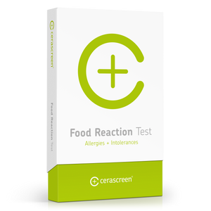 Packaging of the Food Reaction Test from Cerascreen        