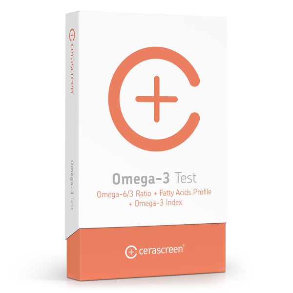 Packaging of the Omega-3 Test from Cerascreen        