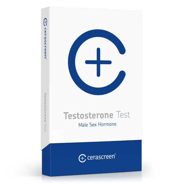 Packaging of the Testosterone Test from Cerascreen        