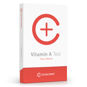 Packaging of the Vitamin A Deficiency Test from Cerascreen