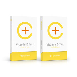 Packaging of the Vitamin D Test - Double Pack from Cerascreen