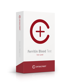 Packaging of the Ferritin Test from Cerascreen        